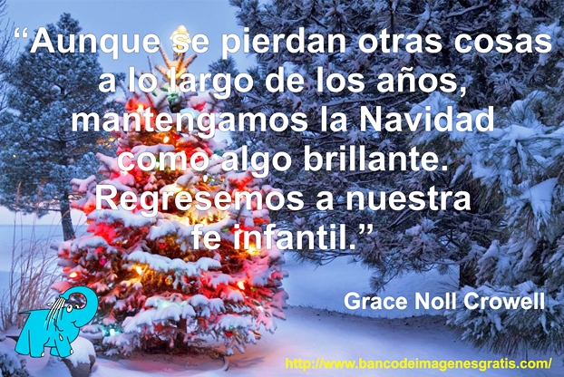 Una Enseñanza de Grace Noll Crowell en la Frase del Día del Elefante Azul de Avilés.